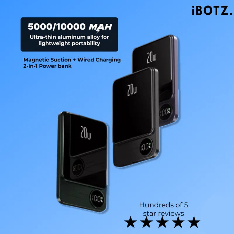 Ibotz - Magnetic Fast Charge Power Bank